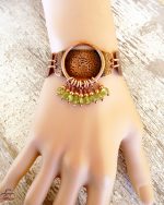 Bracelet cuivre et péridot