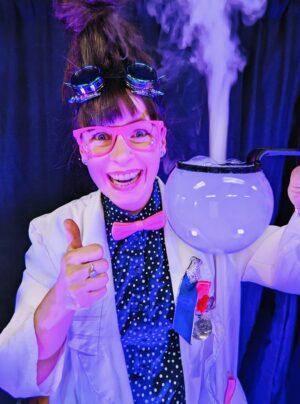 Spectacle pour écoles - Professeure Brin d'humour